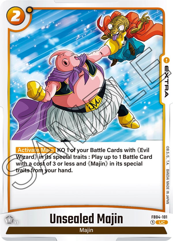 Unsealed Majin