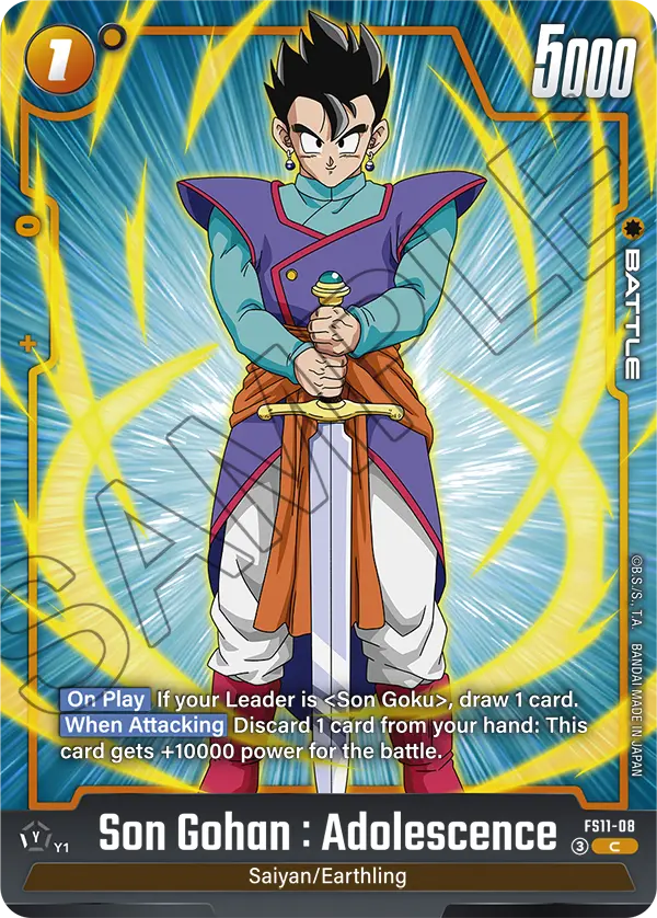 Son Gohan : Adolescence