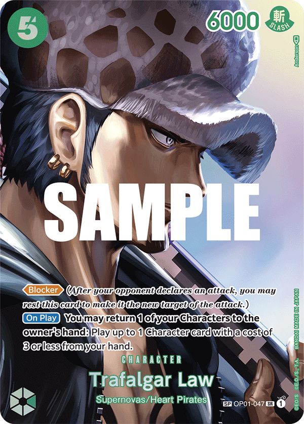 Trafalgar Law (SP) - OP01-047_p2 (JP)