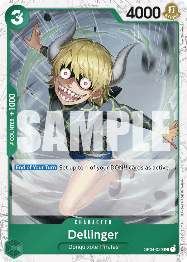Dellinger (Jolly Roger Foil) - OP04-029_p2 (JP)
