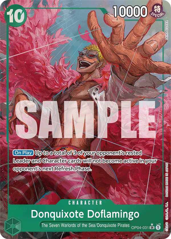 Donquixote Doflamingo (Alternate Art) - OP04-031_p3 (JP)