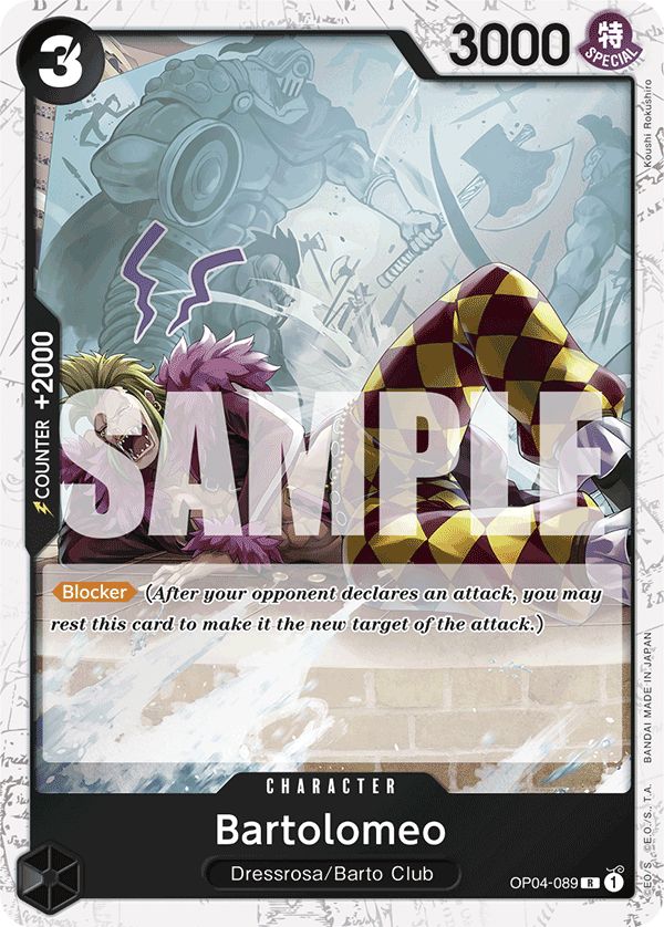 Bartolomeo (OP04-089) (Jolly Roger Foil) - OP04-089_p2 (JP)