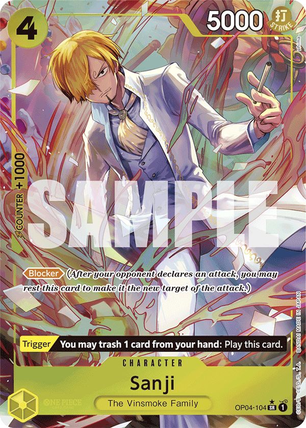 Sanji (OP04-104) (Alternate Art) - OP04-104_p3 (JP)