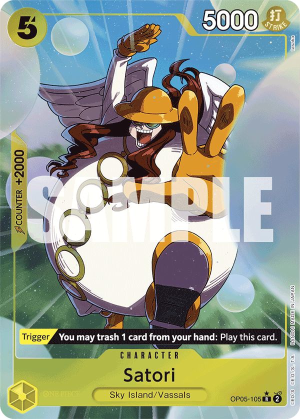 Satori (Alternate Art) - OP05-105_p4 (JP)