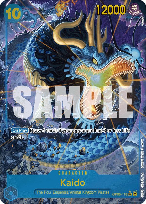 Kaido (OP05-118) (Alternate Art) - OP05-118_p3 (JP)