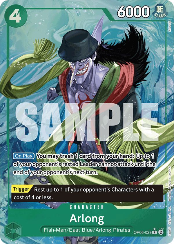 Arlong (Alternate Art) - OP06-023_p4 (JP)
