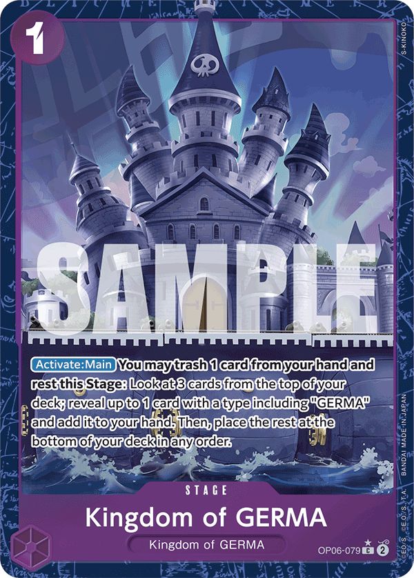 Kingdom of GERMA (Alternate Art) - OP06-079_p4 (JP)