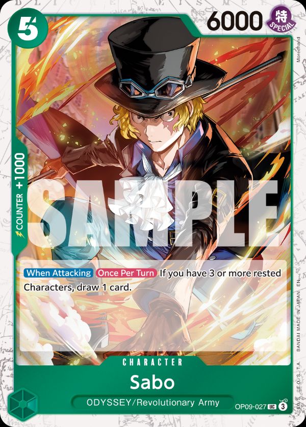 Sabo - OP09-027 (Pirate Foil) - OP09-027_p1 (JP)