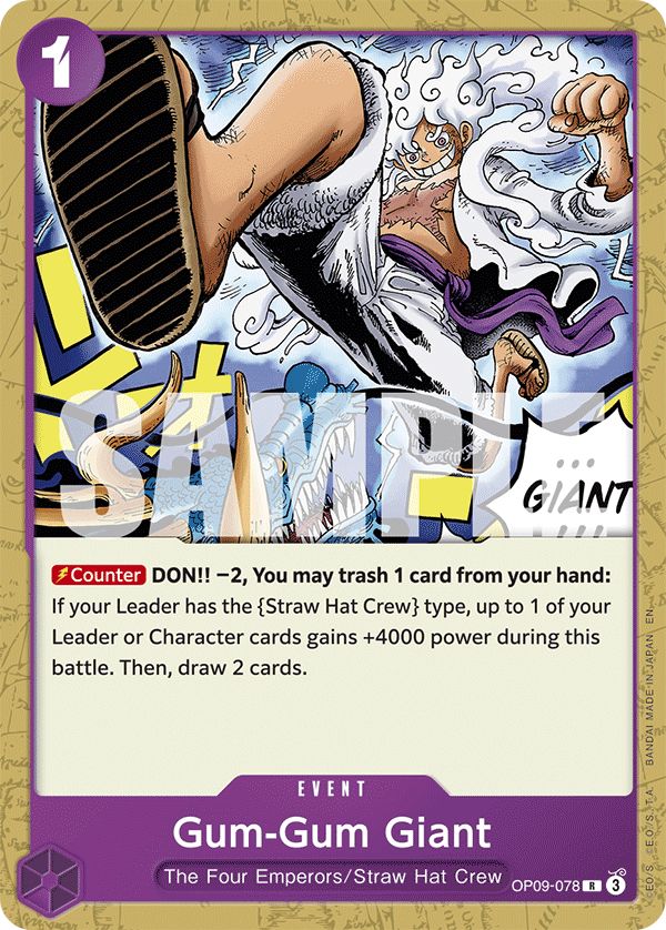 Gum-Gum Giant (Reprint) - OP09-078_p1 (JP)