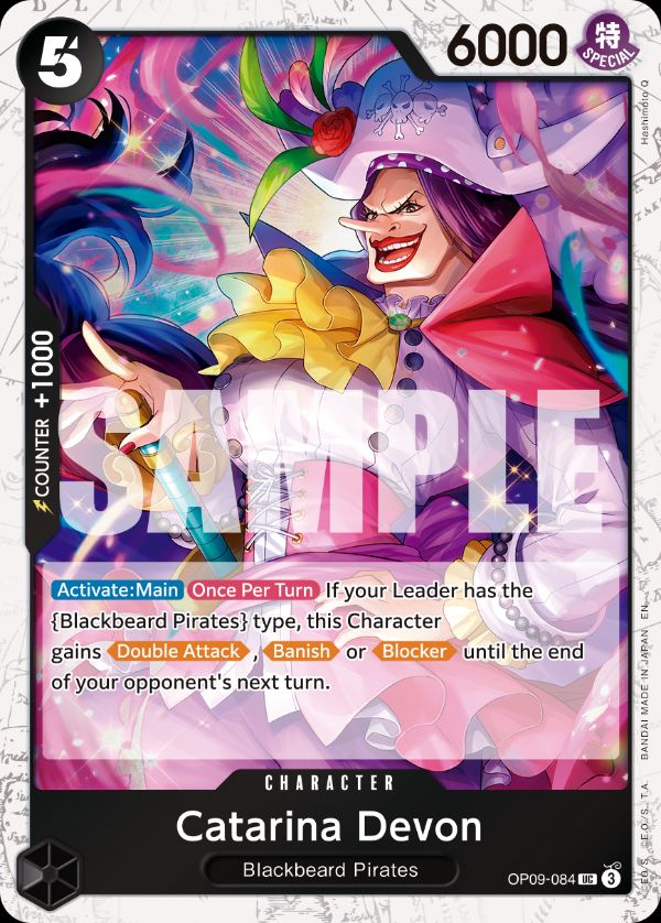 Catarina Devon (Pirate Foil) - OP09-084_p1 (JP)