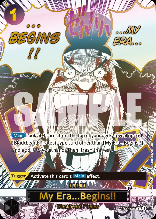 My Era...Begins!! (Manga) - OP09-096_p1 (JP)