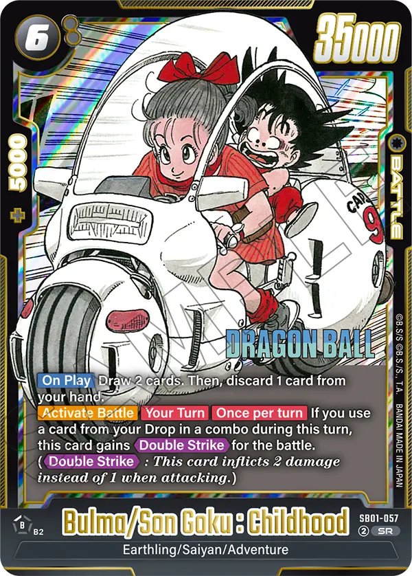 Bulma/Son Goku : Childhood
