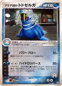 Team Aqua's Walrein - 011/033