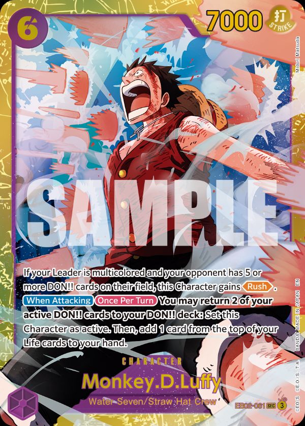 Monkey.D.Luffy - EB02-061 (Reprint)