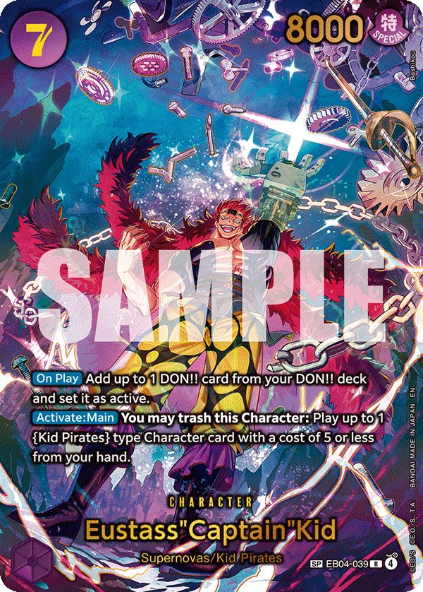 Eustass"Captain"Kid - EB04-039 (SP)