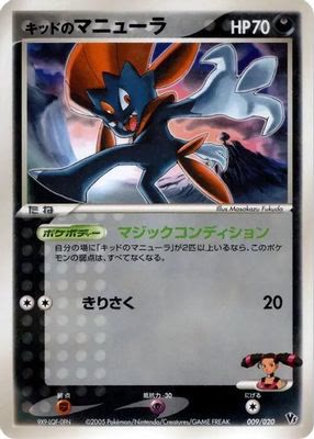 Kidd's Weavile - 009/020