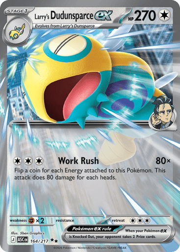 Larry's Dudunsparce ex