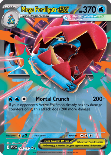 Mega Feraligatr ex