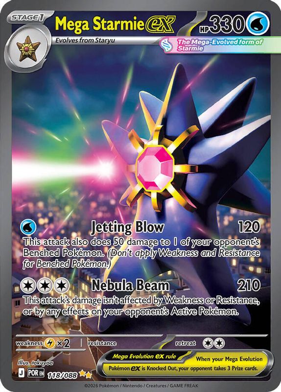 Mega Starmie ex
