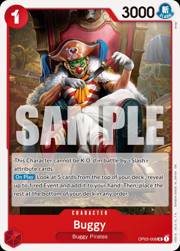 Buggy - OP03-008 (Reprint)