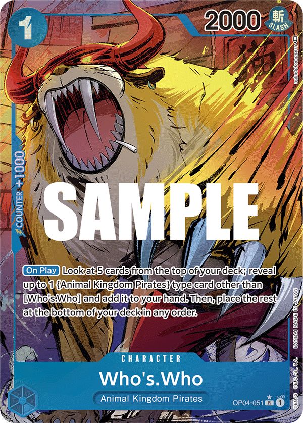 Who's.Who (Alternate Art)