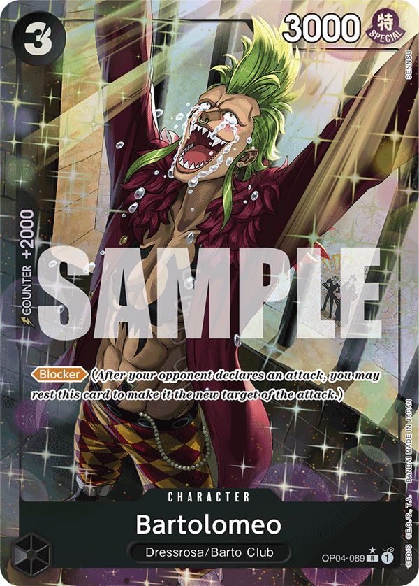 Bartolomeo (OP04-089) (Alternate Art)