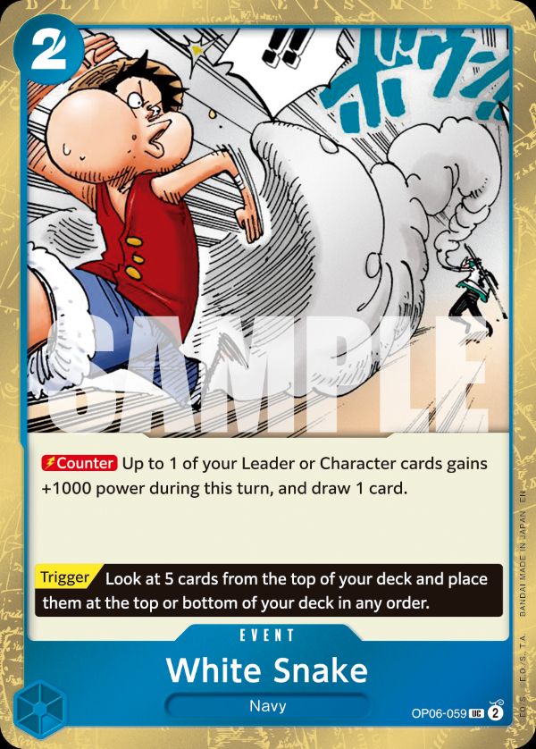 White Snake (Pirate Foil)