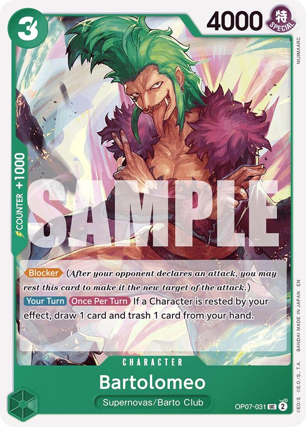 Bartolomeo (Reprint)