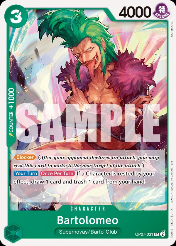 Bartolomeo (Reprint)