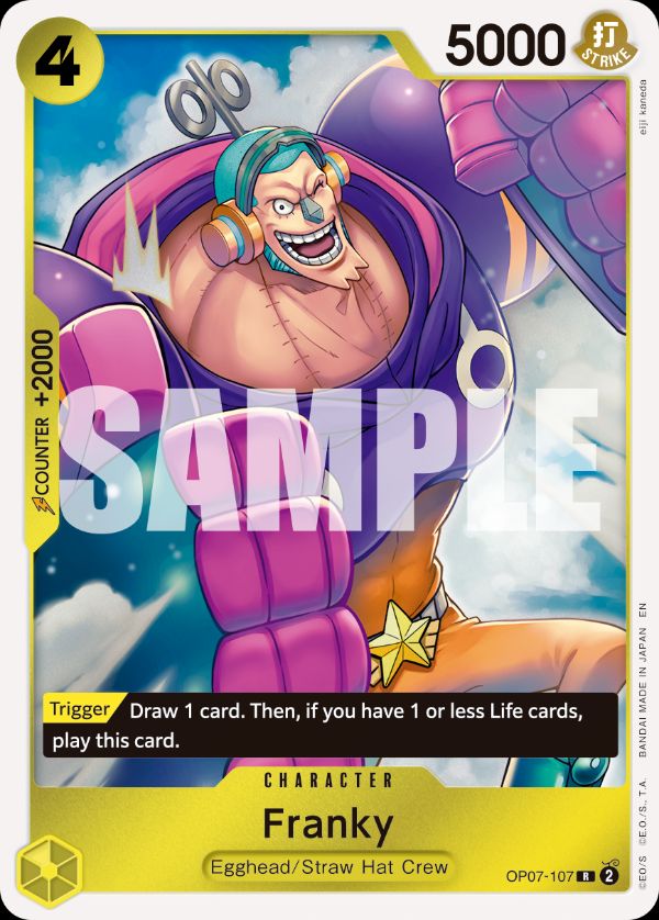 Franky - OP07-107 (Reprint)