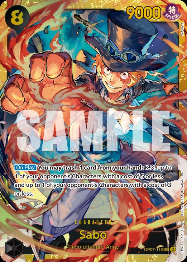 Sabo - OP07-118 (Reprint)