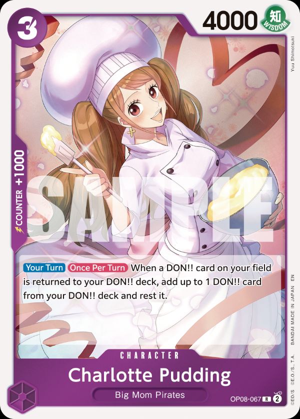 Charlotte Pudding - OP08-067 (Reprint)