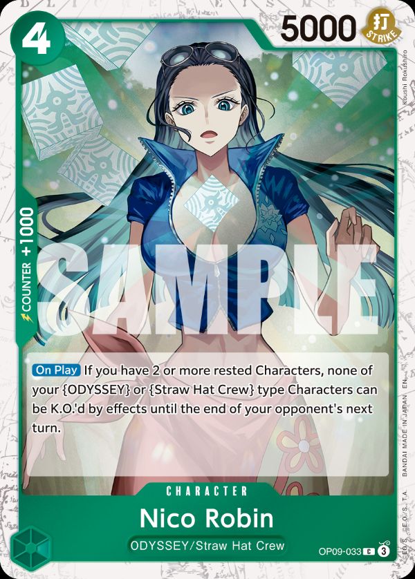 Nico Robin - OP09-033 (Pirate Foil)