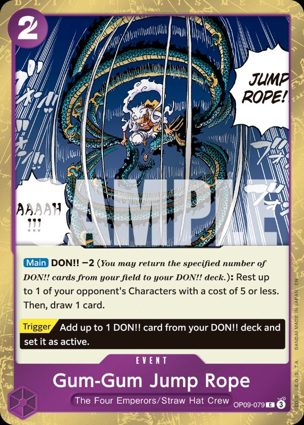Gum-Gum Jump Rope (Pirate Foil)