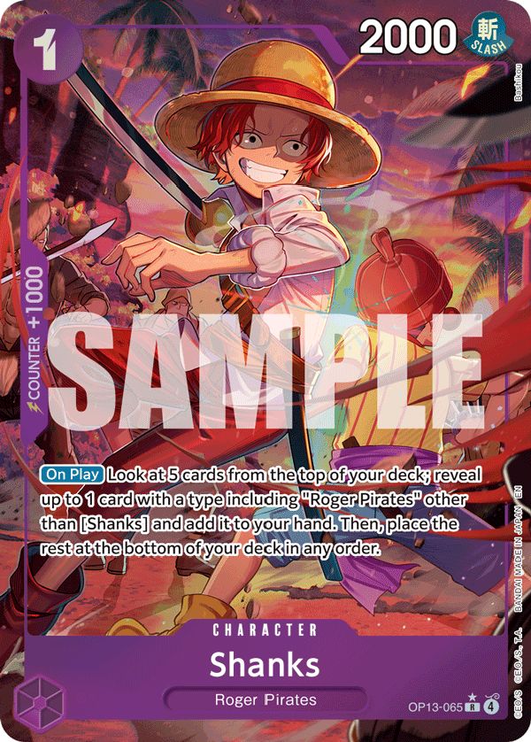 Shanks (065) (Alternate Art)