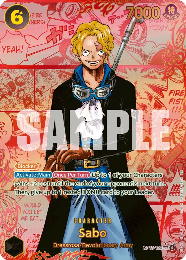 Sabo (120) (Red Super Alternate Art)