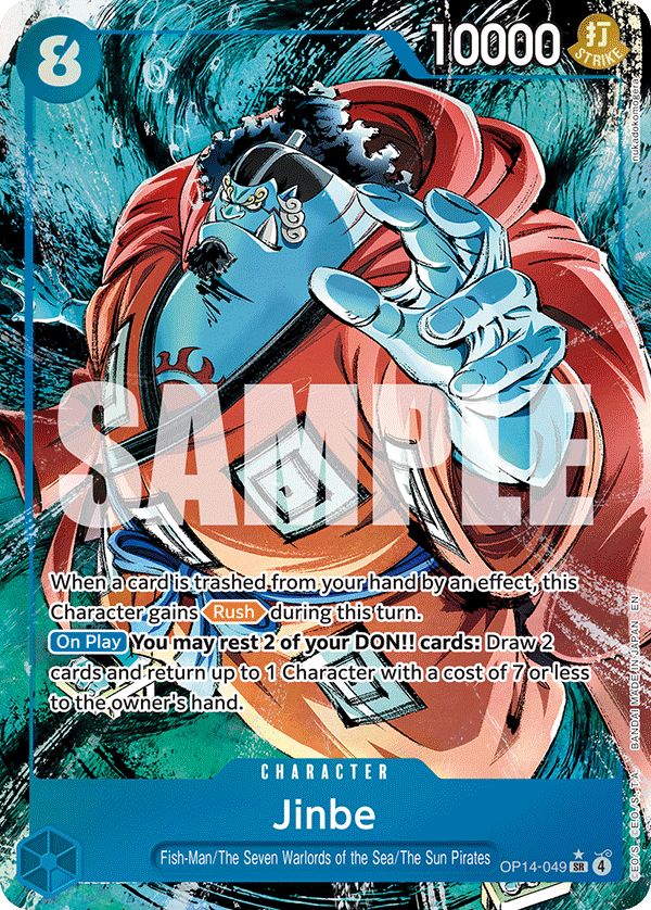 Jinbe - OP14-049 (Alternate Art)