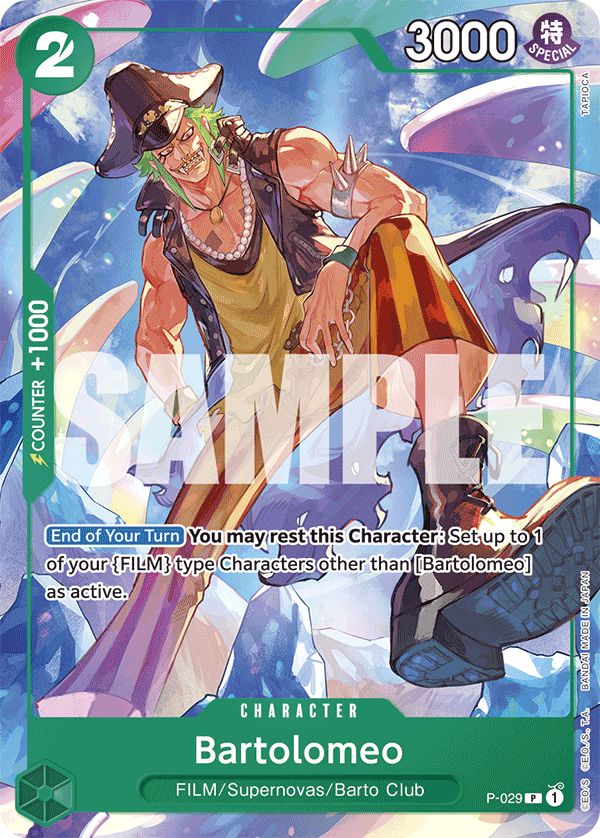 Bartolomeo (P-029) (Reprint)