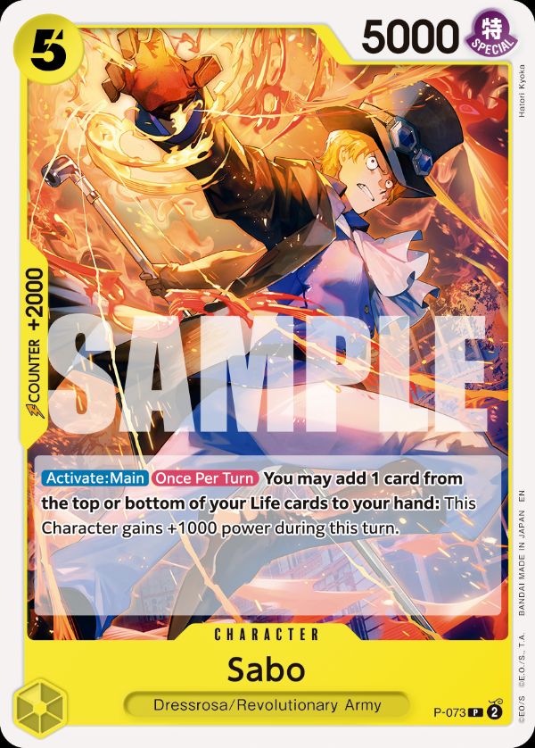 Sabo - P-073 (Pirate Foil)