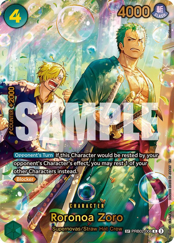 Roronoa Zoro - PRB02-006 (SP)