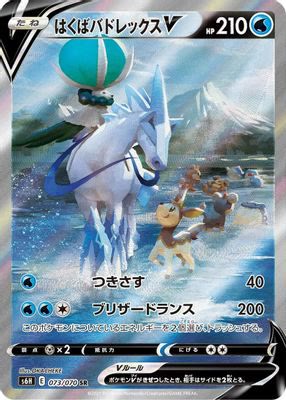 Ice Rider Calyrex V - 073/070