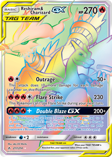 Reshiram & Charizard-GX