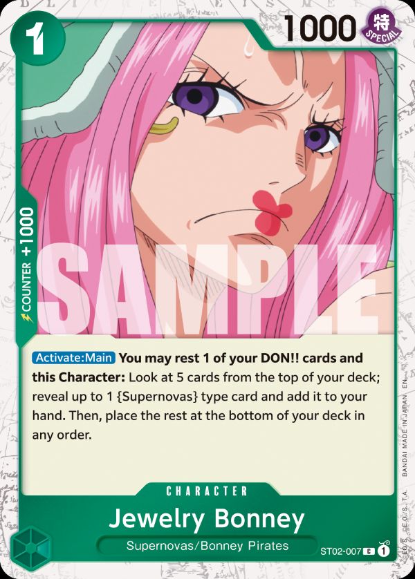 Jewelry Bonney - ST02-007 (Pirate Foil)