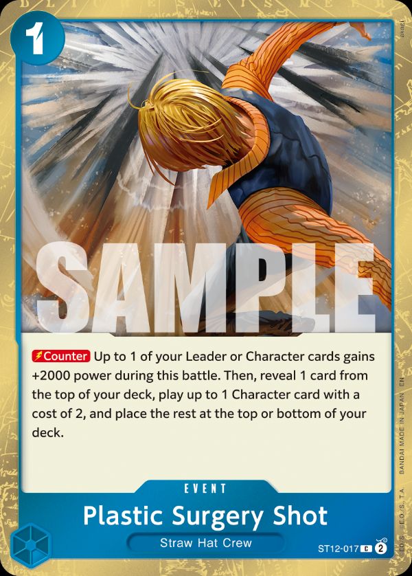 Plastic Surgery Shot - ST12-017 (Pirate Foil)