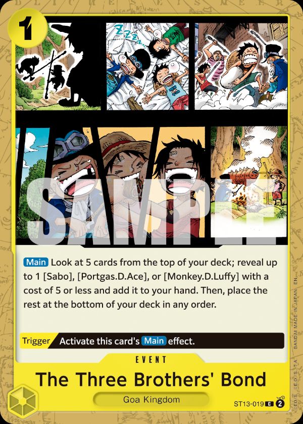 The Three Brothers' Bond (Reprint)