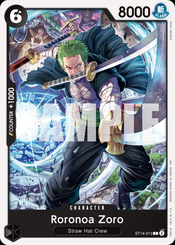 Roronoa Zoro - ST14-013 (Reprint)