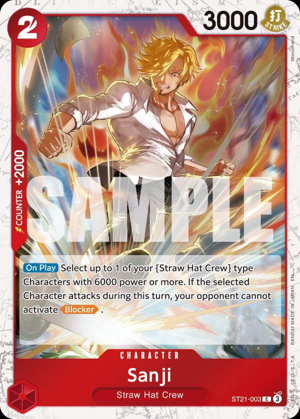 Sanji - ST21-003 (Pirate Foil)