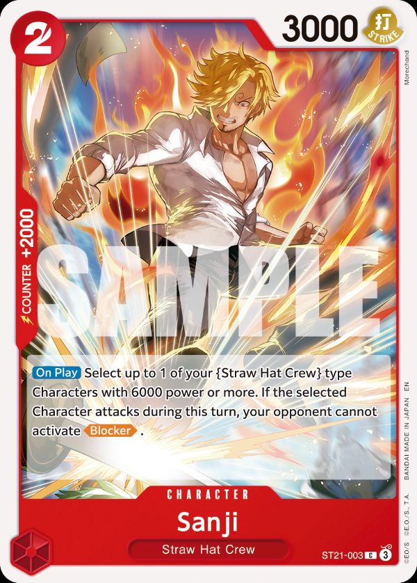 Sanji - ST21-003 (Reprint)
