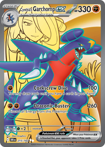 Cynthia's Garchomp ex
