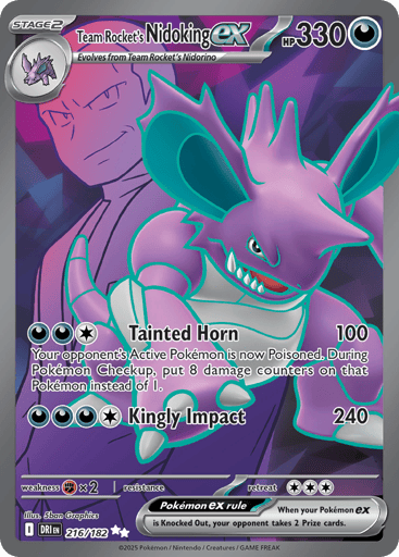 Team Rocket's Nidoking ex
